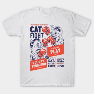 Cat Fight - Light T-Shirt